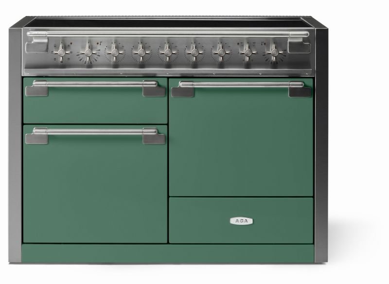 AGA 48 Induction Model Range, Mineral Green