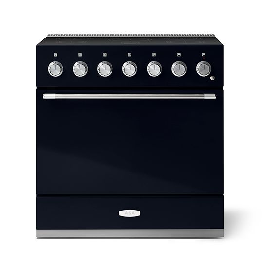 AGA Mercury 36" Induction Model Range, Gloss Black