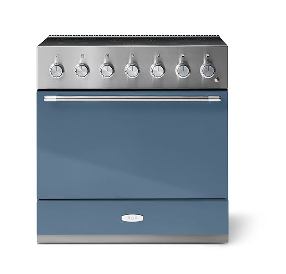AGA Mercury 36" Induction Model Range, Stone Blue